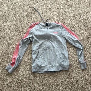Adidas zip up hoodie